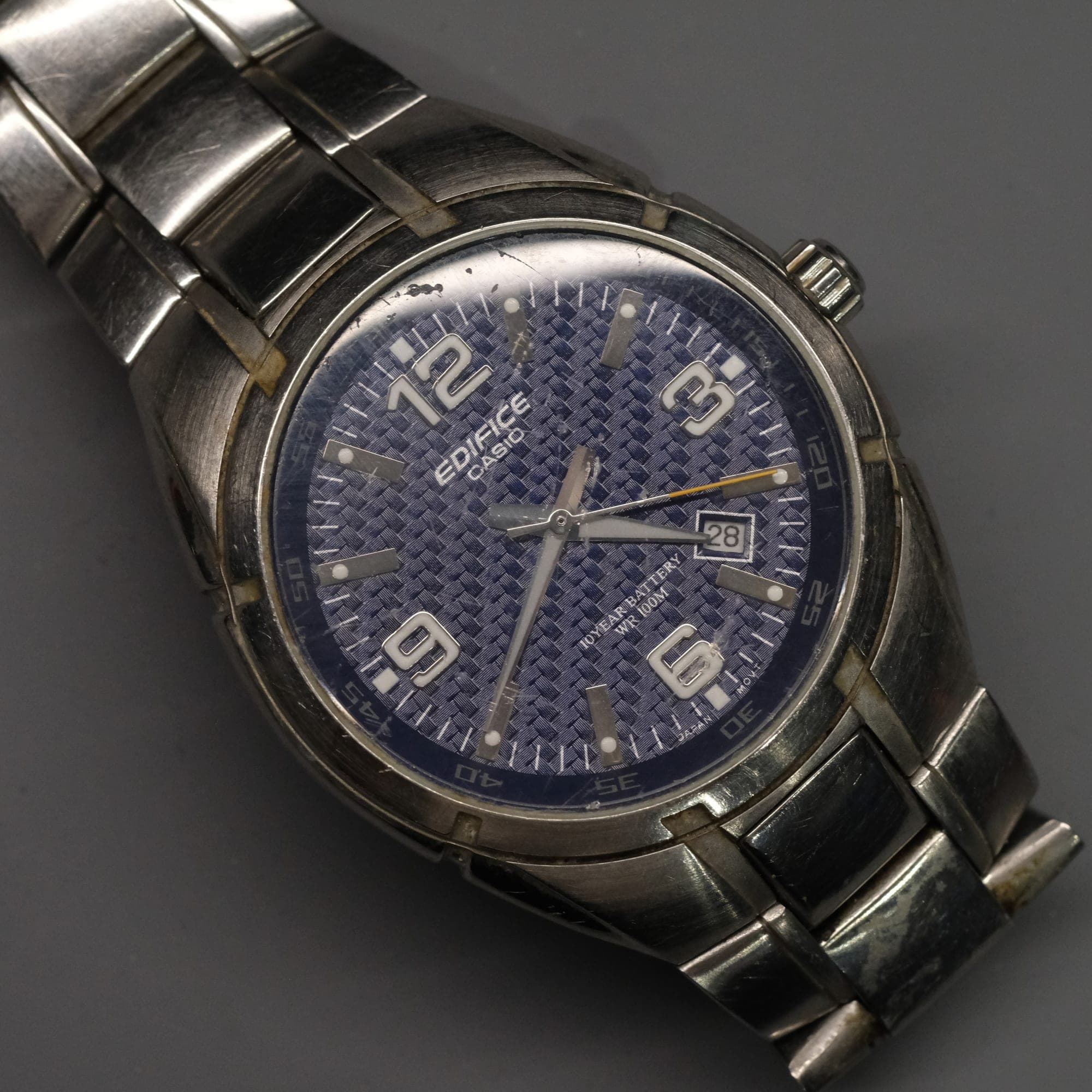 Casio Edifice EF-121D-2A (módulo 2719), c. 2004